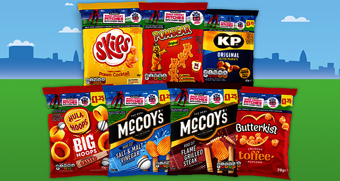 KP Snacks core range