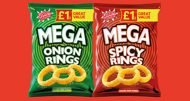 Golden Wonder Mega Rings