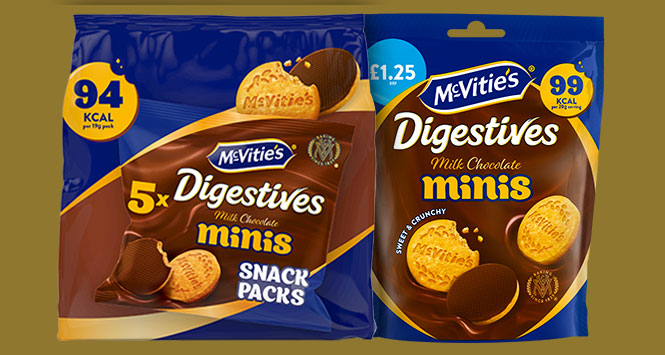 McVitie’s Milk Chocolate Digestives Minis