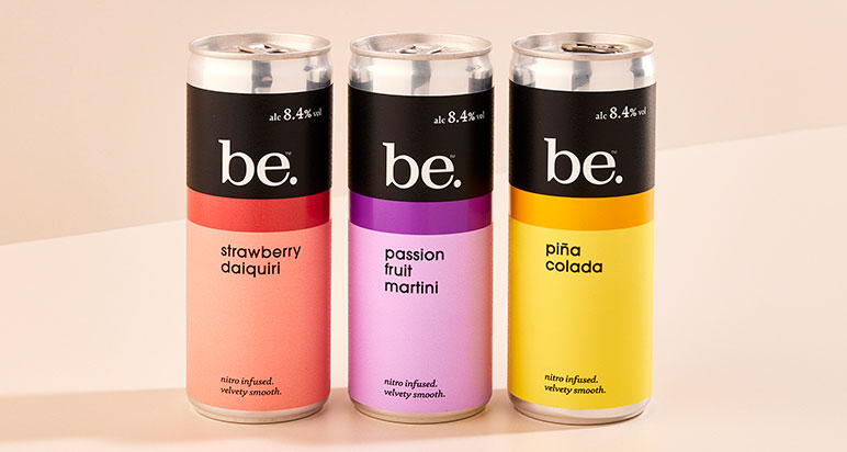 be. cocktails range