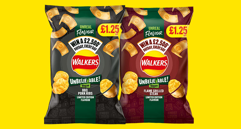 Walkers Unbelievable! Vegan crisps