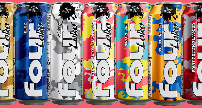 Four Loko range