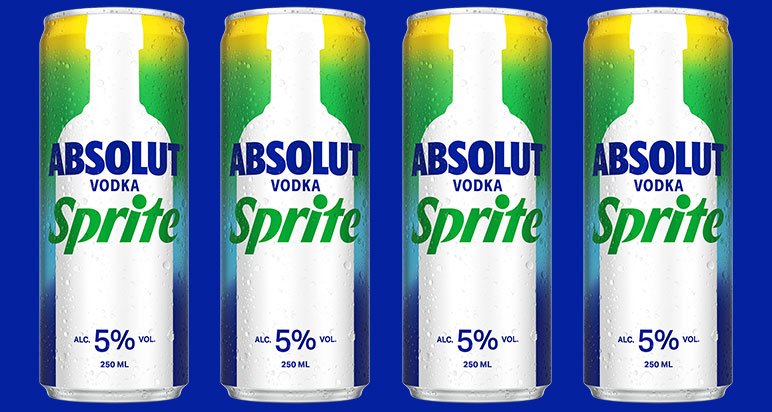 Absolut Vodka & Sprite