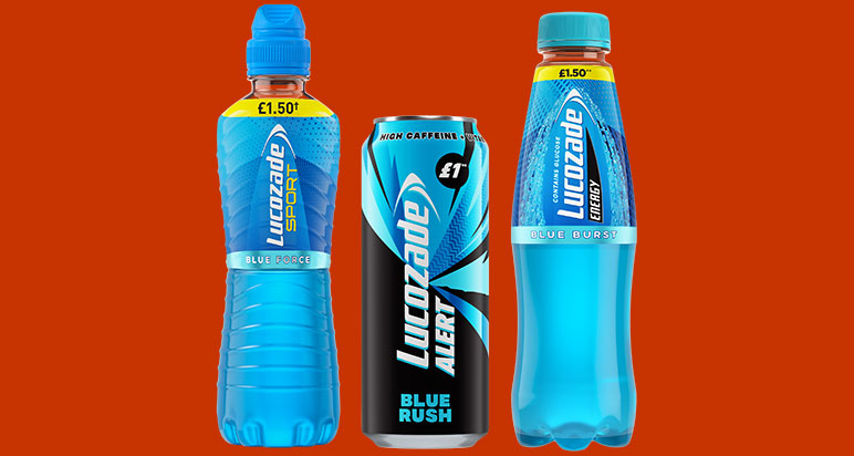 Blucozade range