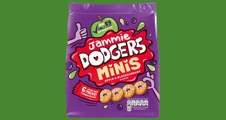 Jammie Dodgers Apple & Blackcurrant Minis