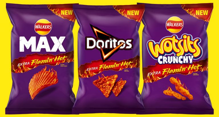 Extra Flamin' Hot range