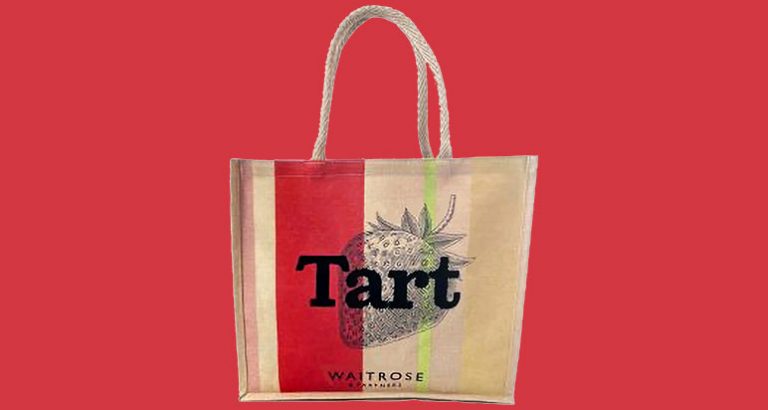 Waitrose 'tart' bag