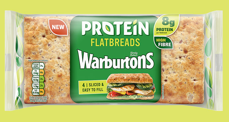 Warburtons Protein Flatbreads