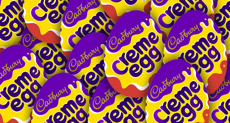 Creme eggs