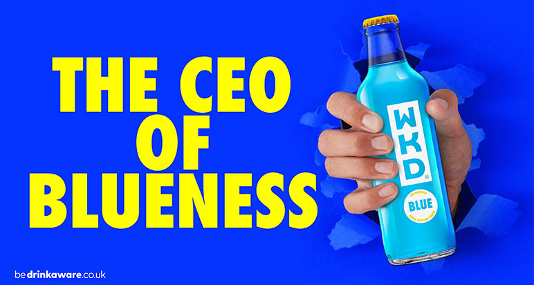 WKD: the CEO of blueness