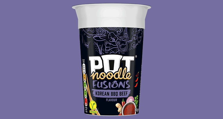 Pot Noodle Korean BBQ Beef