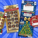 National Lottery Christmas scratchcards