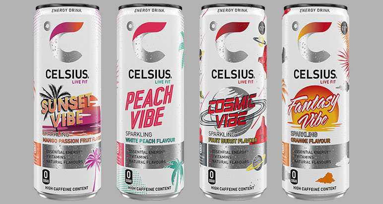 Celsius Energy Drink range