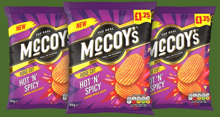 McCoy's Hot 'n' Spicy crisps