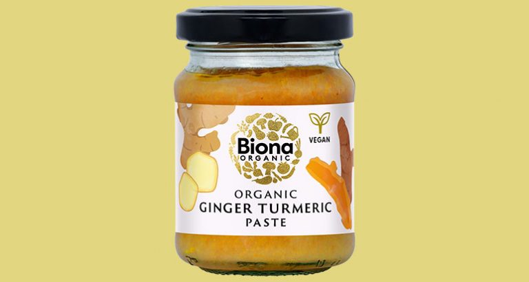 Biona organic ginger and turmeric paste