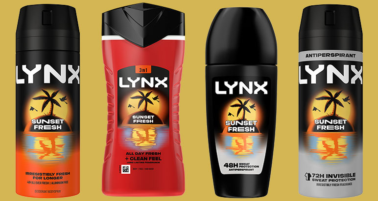 Lynx Sunset Fresh range