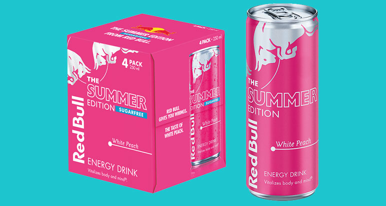 Red Bull White Peach Summer Edition