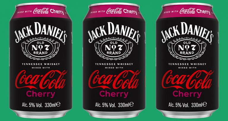 Jack Daniel's and Coca-Cola Cherry