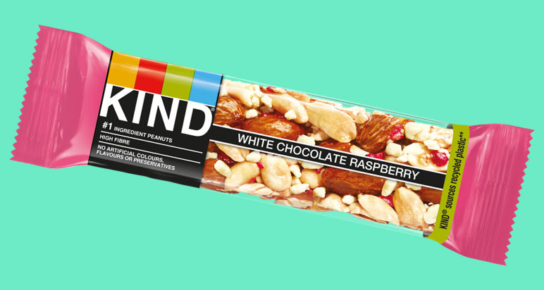 Kind Snacks White Chocolate Raspberry bar