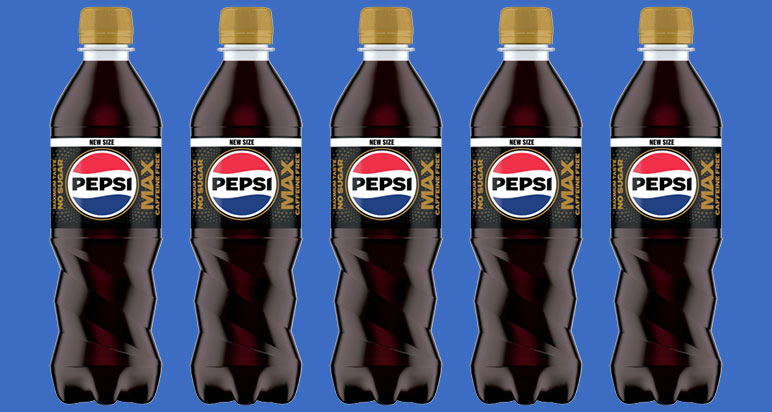 Pepsi Max Caffeine Free 500ml bottles