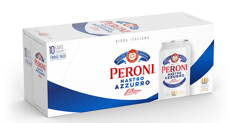 Peroni Nastro Azzurro 10 pack