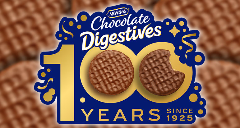 100 years of McVitie's Chocolate Digestives