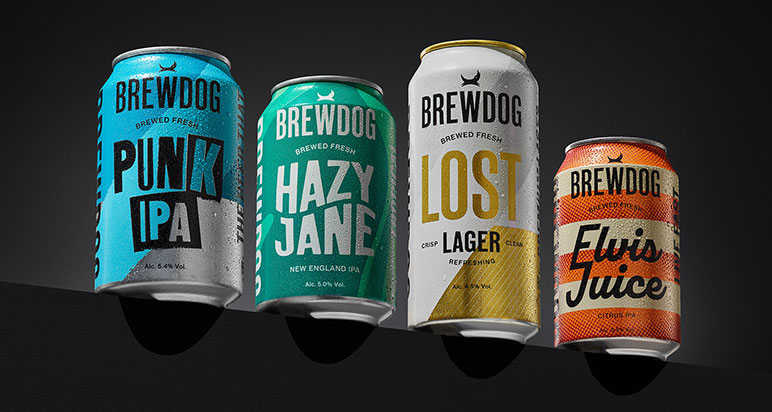BrewDog core range