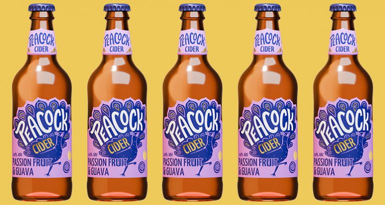 Peacock Passion Fruit & Guava Cider