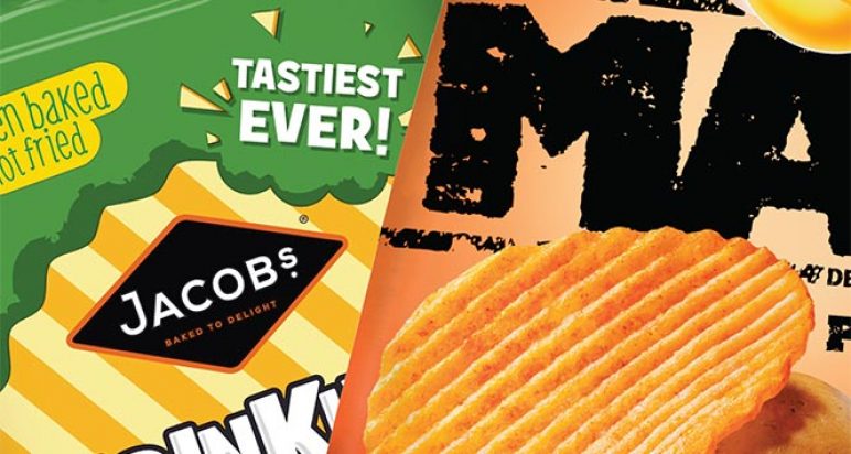 Montage of crisp packets