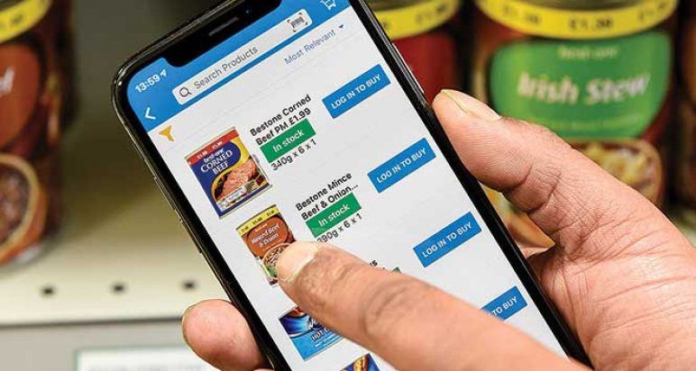 Bestway's ordering app