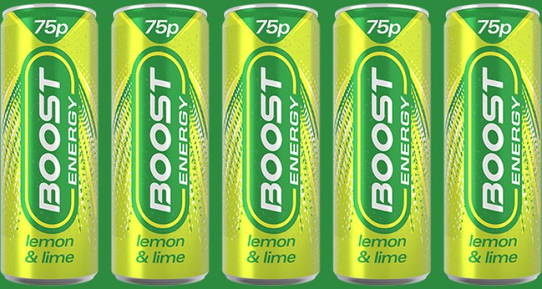 Boost Drinks lemon & lime flavour