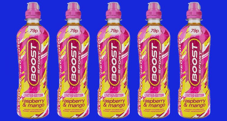 Boost Sport Raspberry & Mango flavour