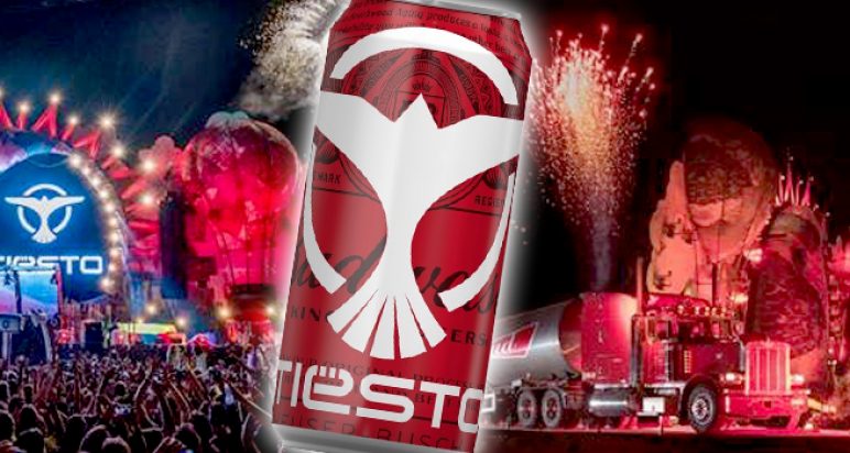 Limited edition Tiesto Budweiser