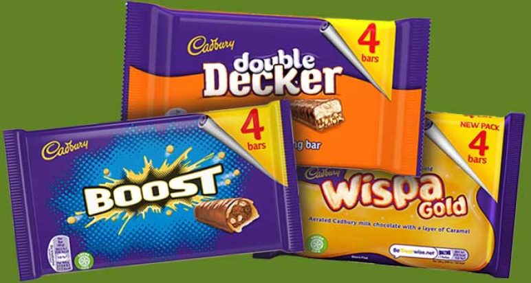 Cadbury multipacks