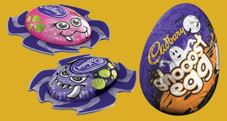 Cadbury Crunchy Bites and Ghooost Egg