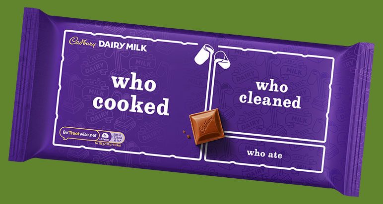 Cadbury Dairy Milk 'Made to share' bar