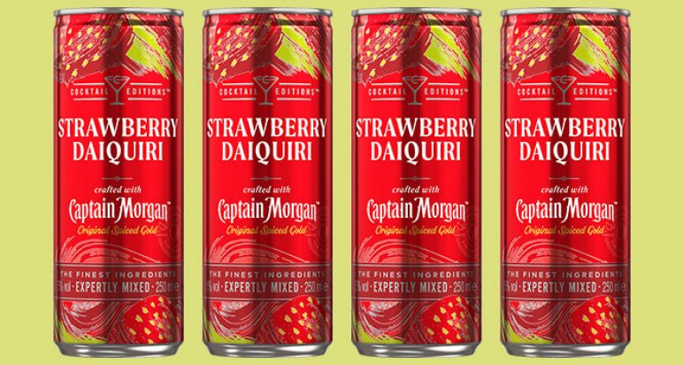 Captain Morgan Strawberry Daiquiri RTD