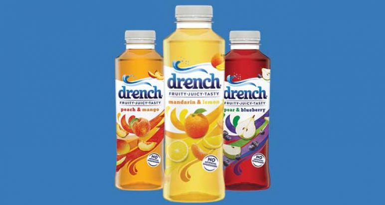 Drench soft drinks