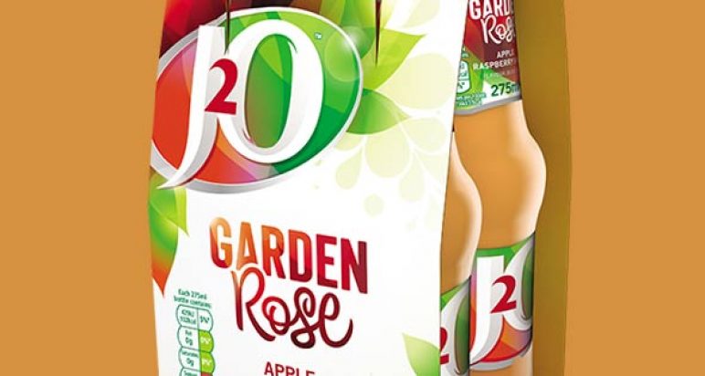 J20 Garden Rose flavoured water