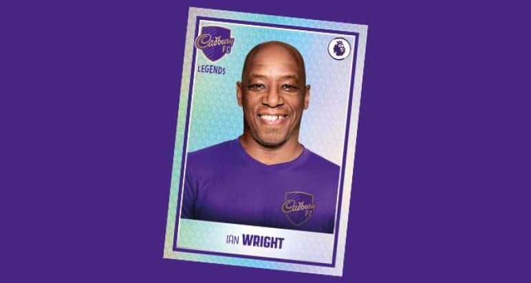 Ian Wright shiny sticker