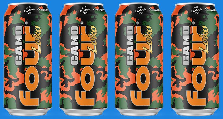 Four Loko Camo Mango