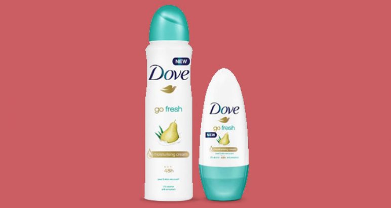 Dove deodorant