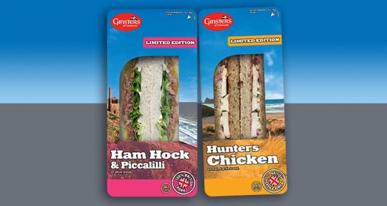 Ginsters sandwiches