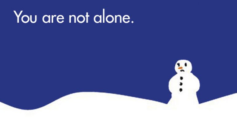 You are not alone