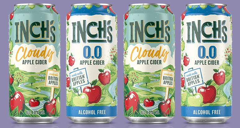 Inch's Cloudy and Inch's 0.0 ciders