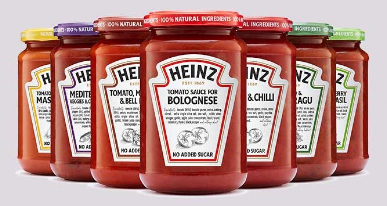 Heinz pasta sauces