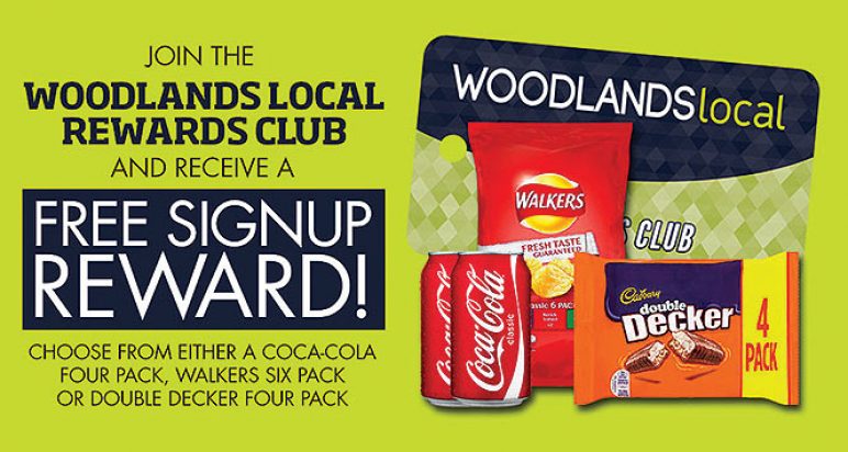 Rewards Club landing page