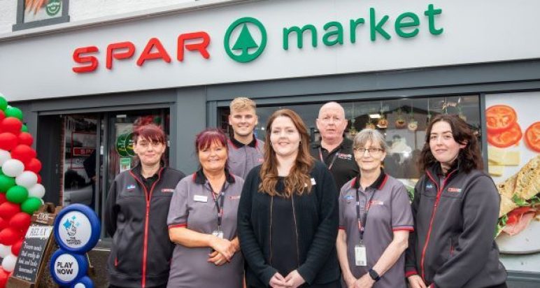 Image from Spar Crosshouse's launch