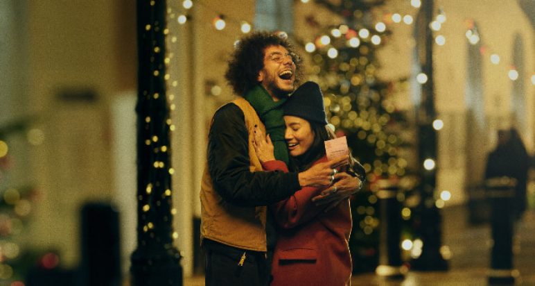 Image from the National Lottery's Christmas ad