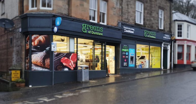 Image of Greens' new Dunblane store